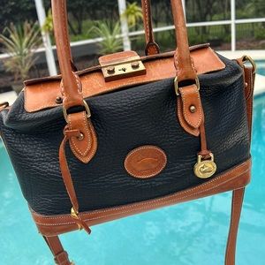 Vintage Dooney and Bourke Leather Doctor Satchel